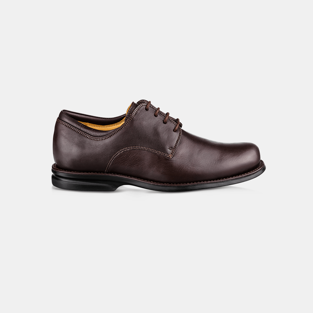 Sapato Masculino Derby Café