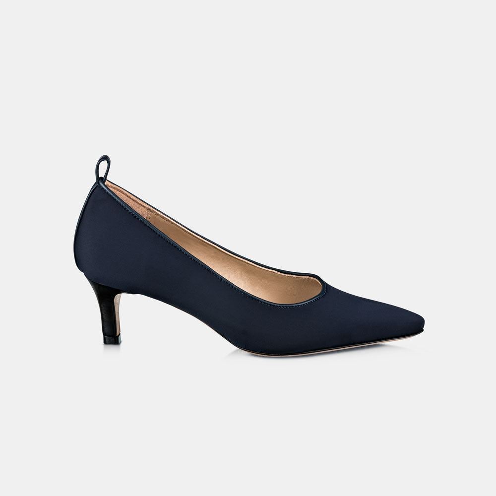 Scarpin Elastano Marinho