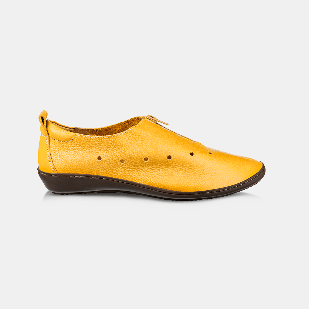 Tênis Zíper Amarelo