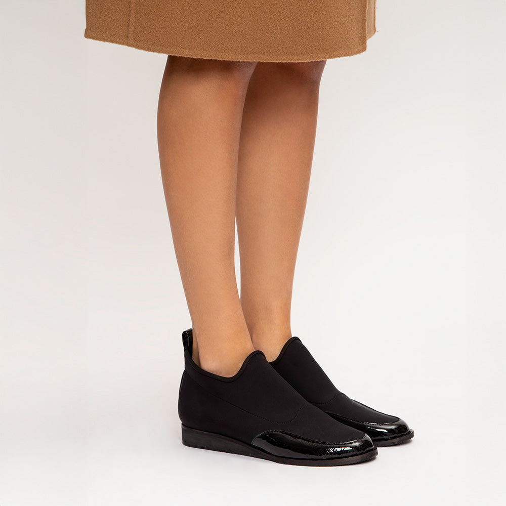 Bota Charlotte Elastano Preto